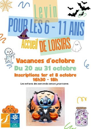 Accueil de loisirs Levin - vacances d'octobre