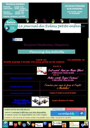 Journal octobre 2025